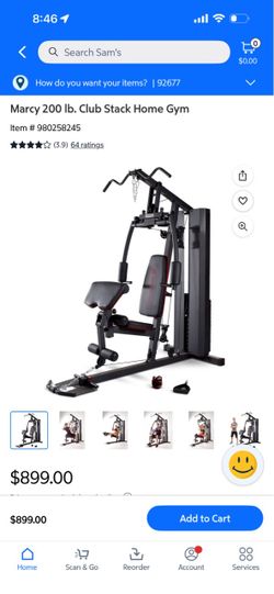 Marcy 200 lb Club Stack Home Gym – Great Condition