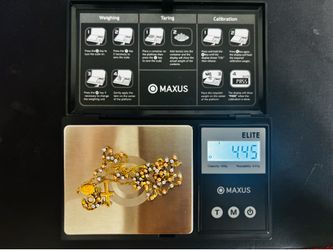 14k Rosary 3 Golds Chain