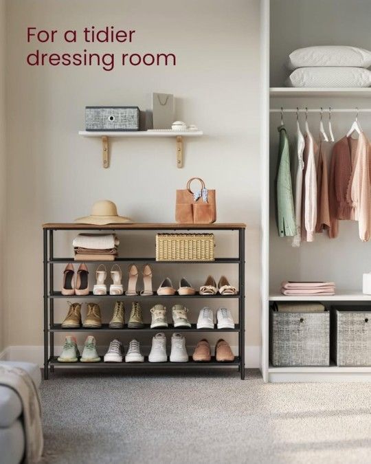 5-Tier Shoe Storage Organizer for Entryway and Closet,ππππ