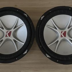 (2) 12 Inch Kicker Cvr