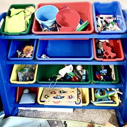 Toy Storage/Organizer With Bins
