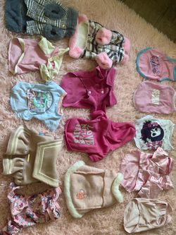 Small dog clothes bundle