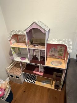 Large Kid Kraft Dollhouse (52”W x 59”H)