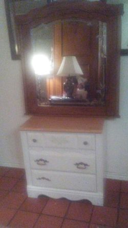 I have a dresser with mirror