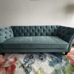 *For Sale: Beautiful Teal Couch - Never Used**
