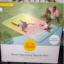 Spraying Splash Mat