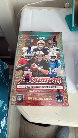 2026 Bowman NFL Trading Cards Hobby Box