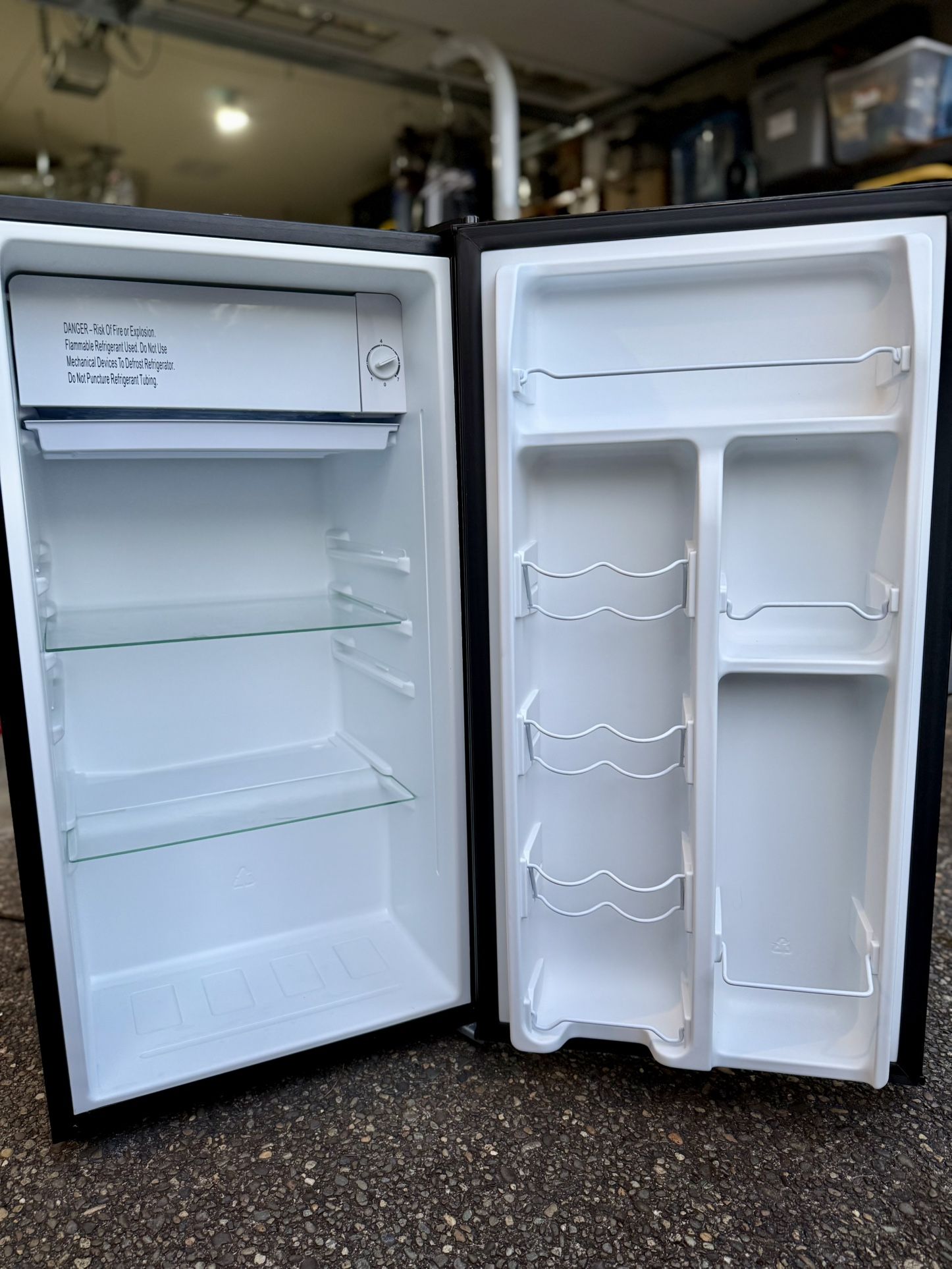 Galanz Mini Fridge With Freezer, Lightly Used