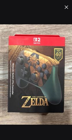Nintendo Switch™ 2 Pro Controller The Legend of Zelda™ – 40th Anniversary Edition