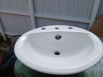 Brand new round sink
