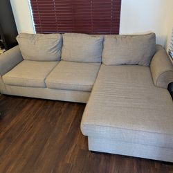 Gray Couch + Chaise