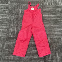 Pink Kids Snow Pants 5T