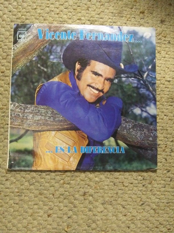 VICENTE FERNANDEZ VINYL LP