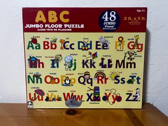 New ABC Jumbo Floor Puzzle