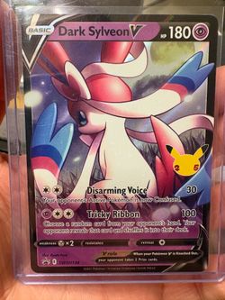 Dark Sylveon V SWSH134 Celebrations Promo Pokemon Card