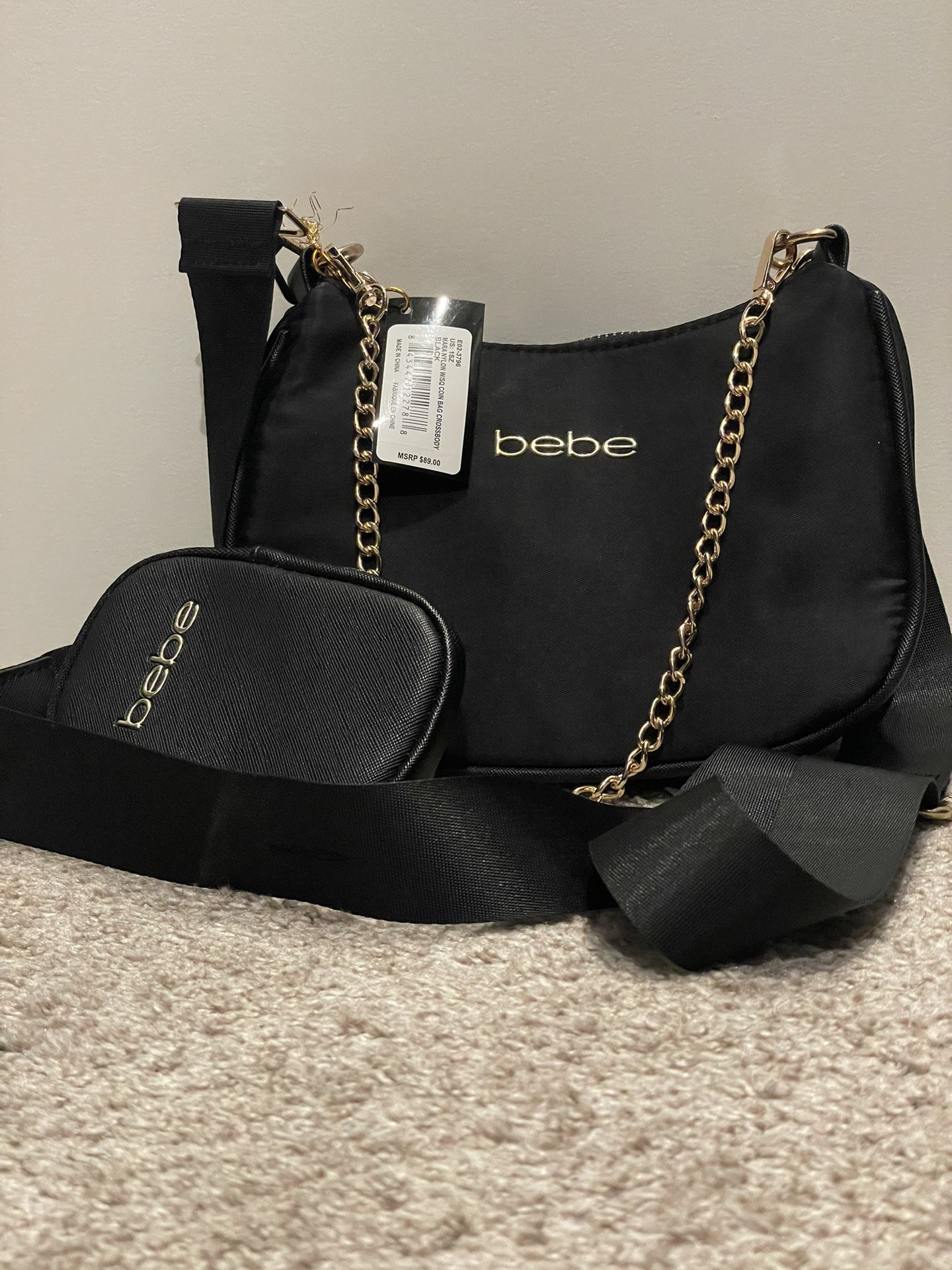 Brand New Bebe Nylon Crossbody With Coin Purse for Sale in Newark, CA -  OfferUp