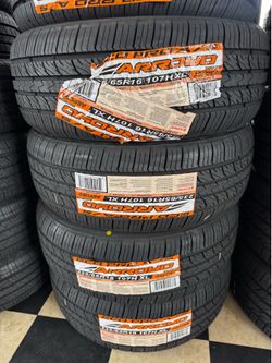 💯✅235/65/16 vendo set de llantas nuevas Arroyo