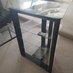 Organizing Glass Shelf for Living Room, Master Bedroom, Home Decoration Organizer Bookcase Home Entertainment  
