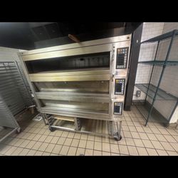 MIWE 2014 ELECTRIC CONDO TRIPLE DECK OVEN STEAM INJECTED ARTISIAN BREAD MOD CO 3