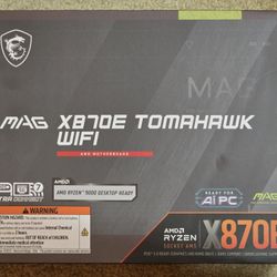 MSI MAG X870E Tomahawk WiFi Motherboard - BRAND NEW