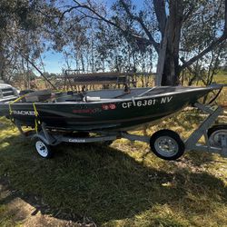 Tracker V12 Fishing Boat 