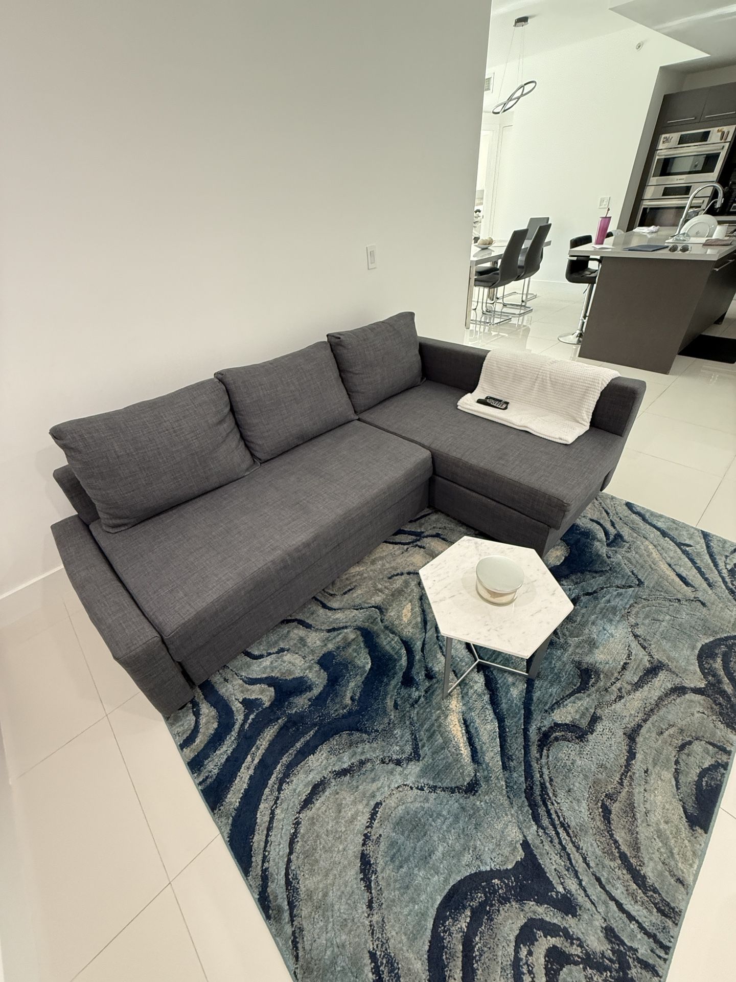 Ikea Friheten Sofa Bed Grey