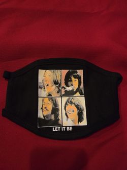 beatles face mask