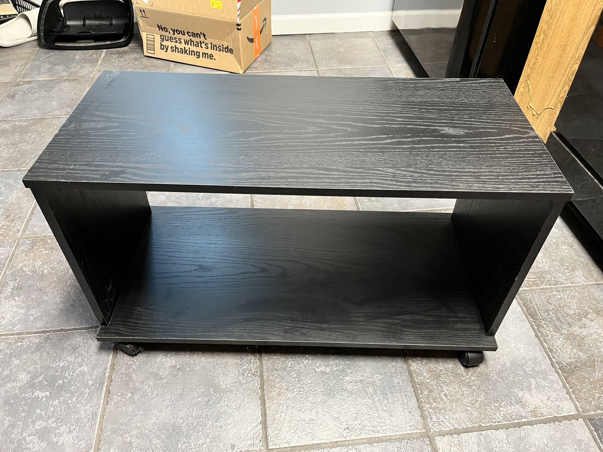 Rolling Shelf/Small Tv Stand?