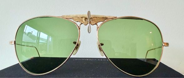 MUSEUM-LEVEL Art-Craft Optical Winged Eagle Aviator — 1/10 12K GF