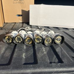 Samsung HD Security Camera System – 6 Cameras + 16-Channel DVR