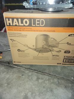 HALO LED E7501CAT RECESSED LIGHTS( X5)