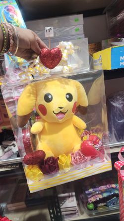 Valentine's Day decorations.