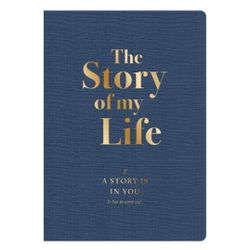 Piccadilly Story of My Life Journal, Ages 8+, 6 x 8.3", Paper, 204 Pages, Blue