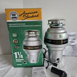 American Standard ASD-1250 Garbage Disposal with 3-Bolt Mount System 