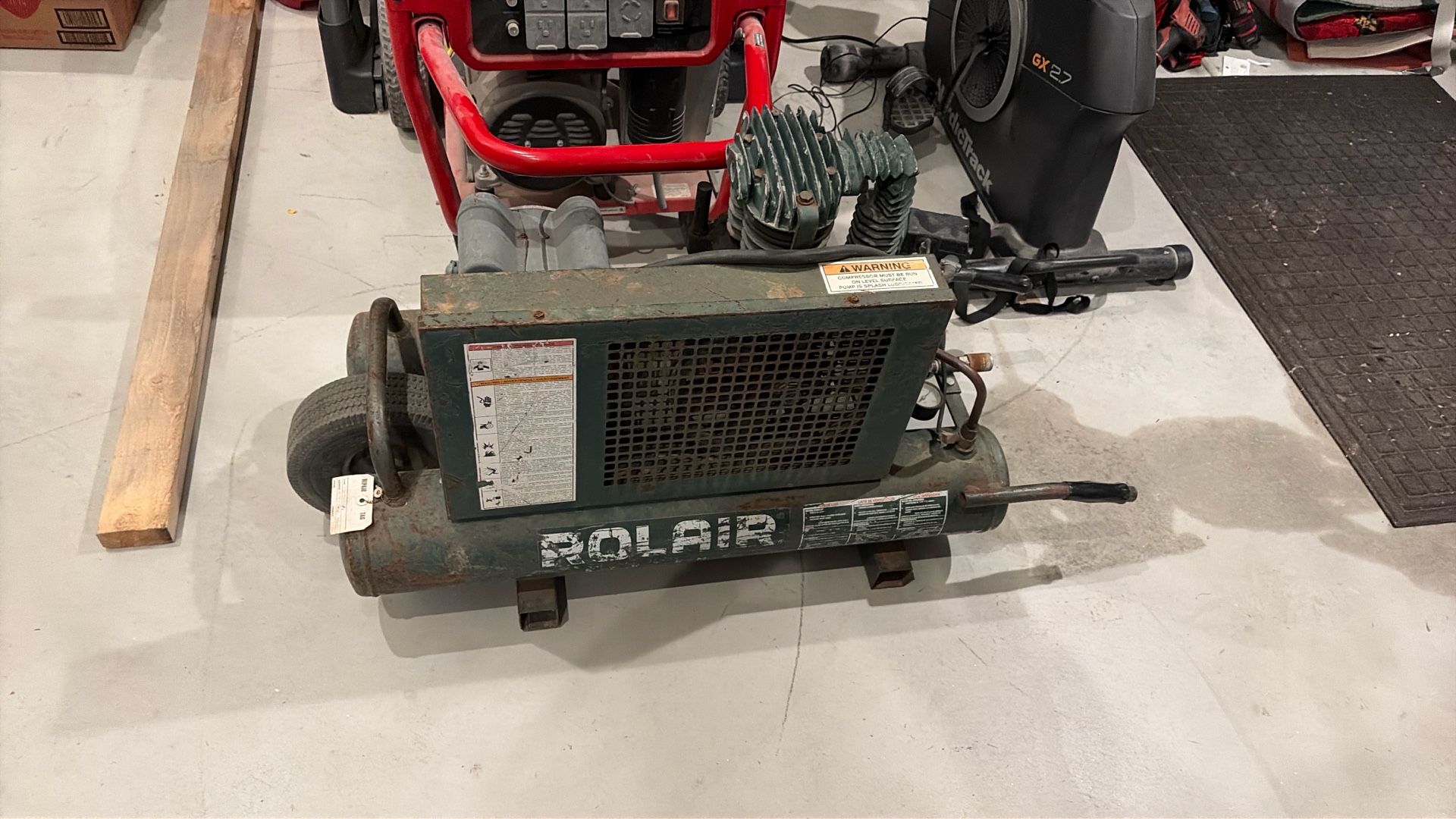 Construction Air Compressor 