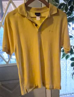 Patagonia Organic Cotton Polo Shirt Men’s XS Yellow Short Sleeve