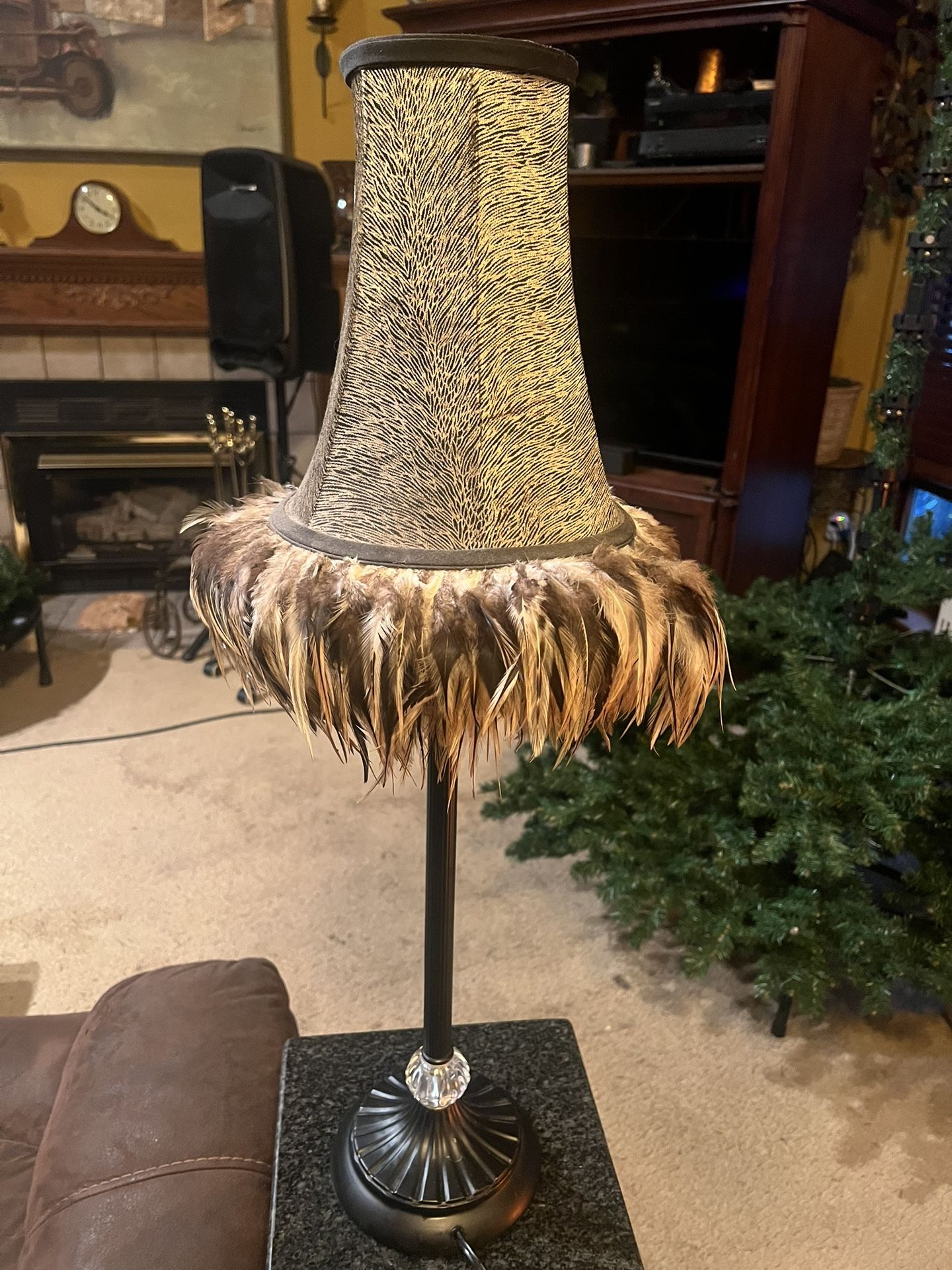 Feathered Lamp