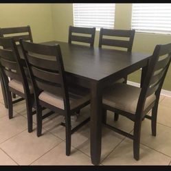 Rokane Kitchen Table And Chairs| Dining Room Set | Brand New