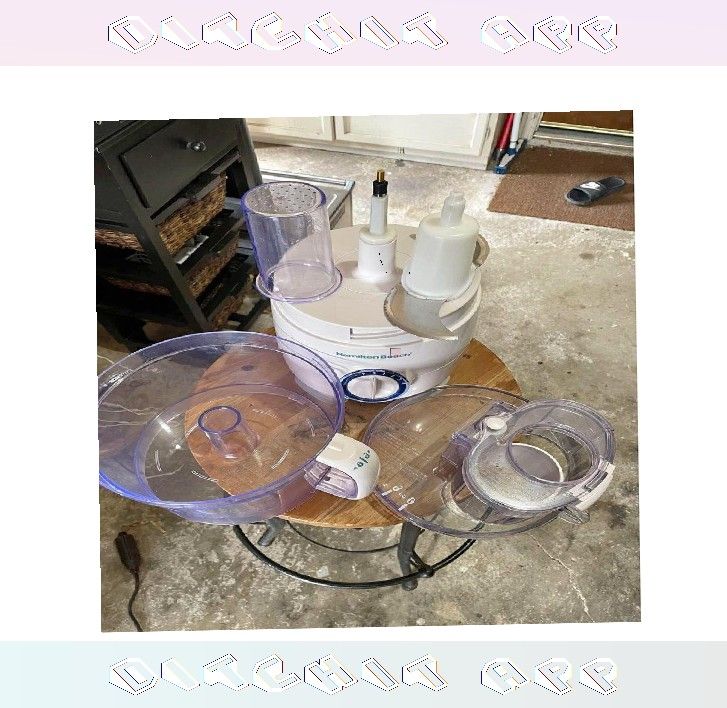 peace however Hamilton Beach Food Processor - All-Purpose Kitchen Machine