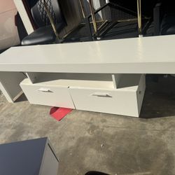 White Entertainment Center 