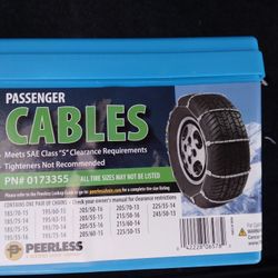 ** Cable Tire Snow Chains
** Never Used ***