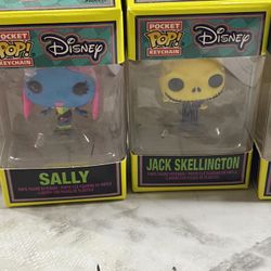 Funko pops minis nightmare before christmas 