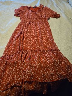 Euc floral dress M
