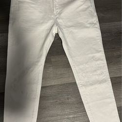 Purple jeans