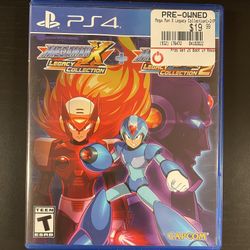 Mega Man X Legacy Collection 1 + 2 For PS4