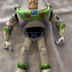 Toy Story Hasbro 2001 Deluxe Utility Belt Buzz Lightyear Missing Wings