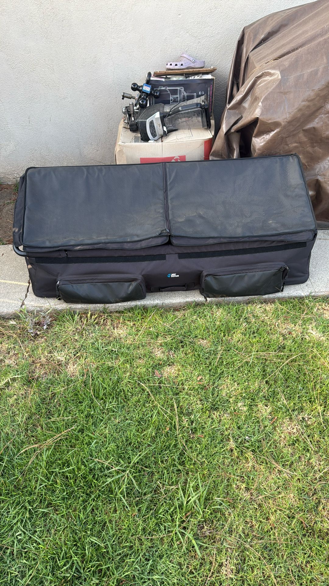 Full Size Truck Bed Cargo Box Organizer for Pickup, Waterproof Truck Bed Cargo Bag, Storage Organizer Carrier