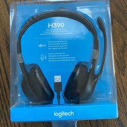 Logitech USB Computer Headset With Mic