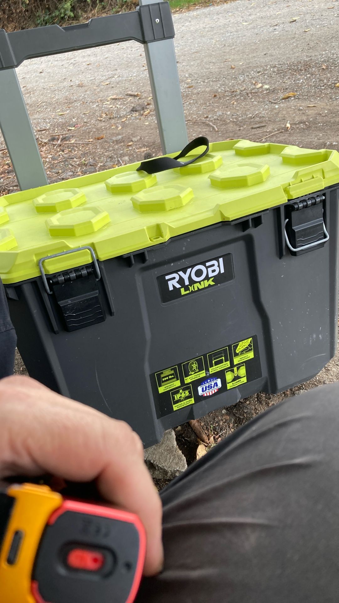 Ryobi Toolbox Full Of Tools