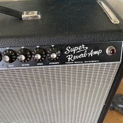 Fender’65 Super Reverb amp